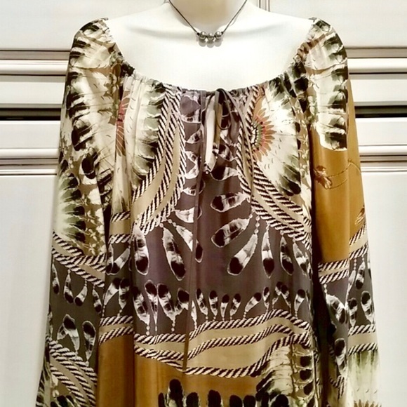 NWT!  Gorgeous 100% Silk top by Fifteen~Twenty - Picture 2 of 4